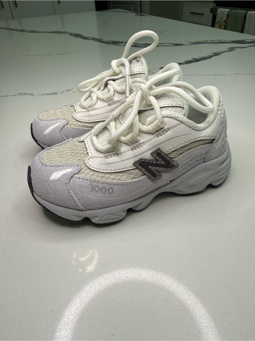 New Balance 1000 Pearl Grey Sea Salt Toddler Infant Shoes IC1000SB Size 8 US